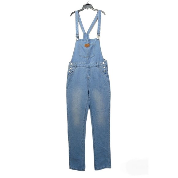 AvaCostume Adjustable Strap Denim Overalls Women's Size M - Picture 1 of 11